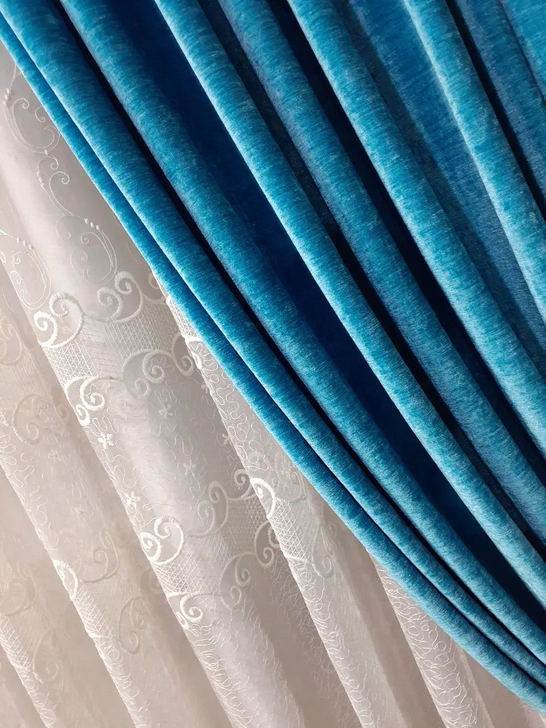 پرده والان دار|پرده، رانر، رومیزی|مشهد, تربیت (صدف)|دیوار