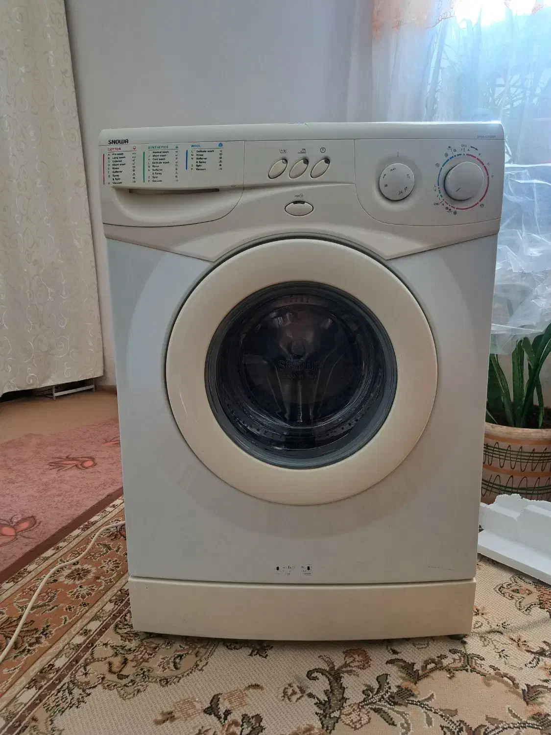لباس شویی اسنوا ۷ کیلو|ماشین لباسشویی و خشککن لباس|بانه, |دیوار