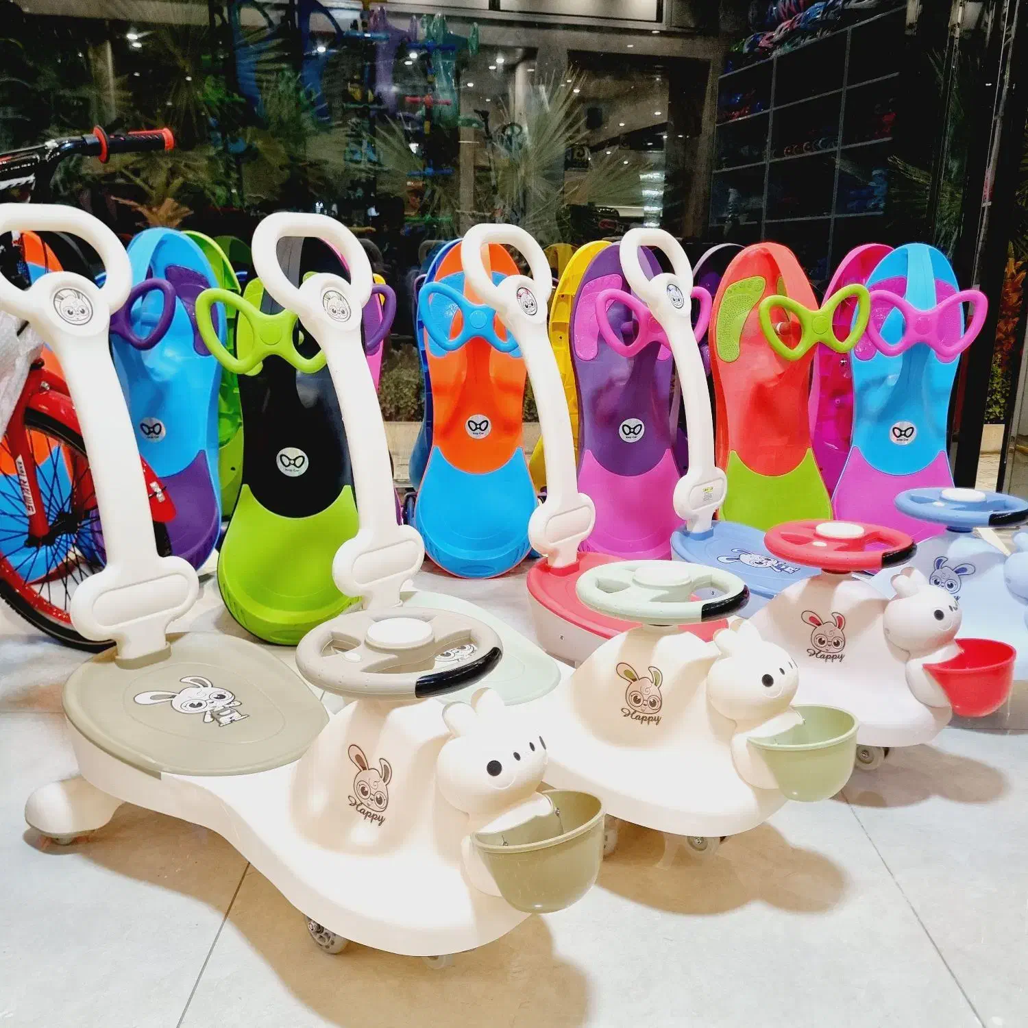 اسکوتر لوپکار دسته دار طرح خرگوش|اسباببازی|اصفهان, محله سفلی|دیوار