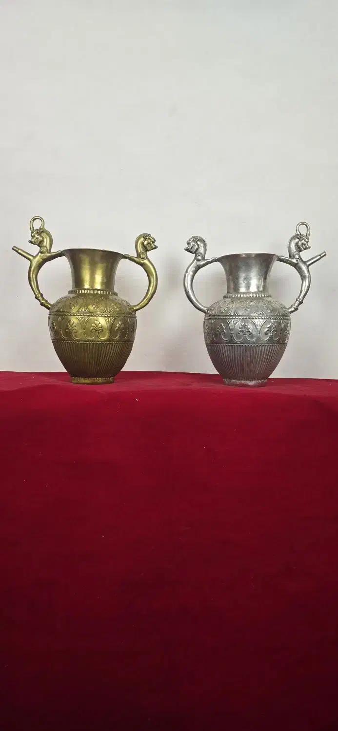 مجسمه برنز جام دوکله شیر هخامنشی برنزی|مجسمه، تندیس، ماکت|تهران, تهرانپارس جنوبی|دیوار