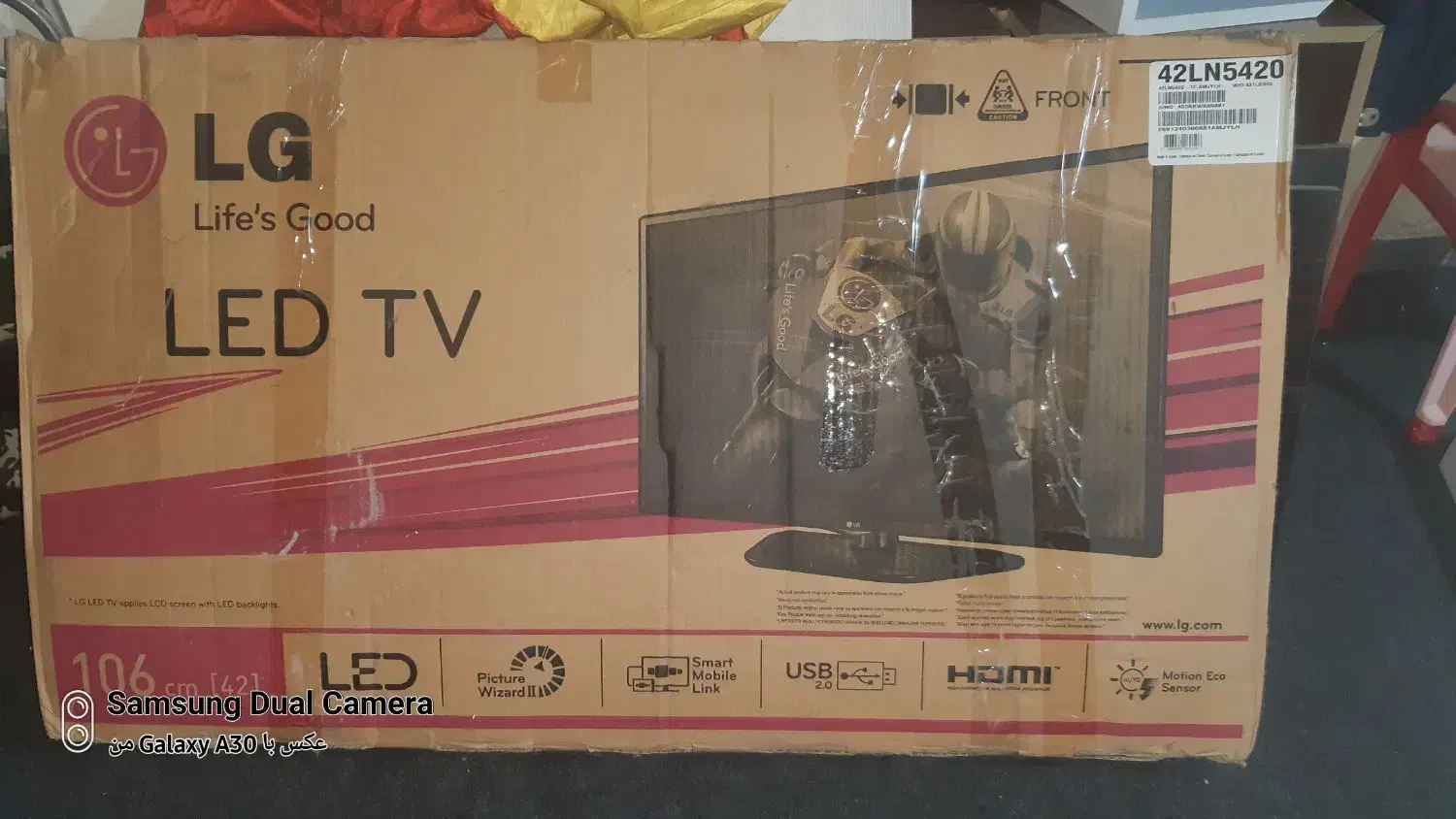 ال سی دی 42 ال جی نیازمند تعمیر|تلویزیون و پروژکتور|دوگنبدان, |دیوار