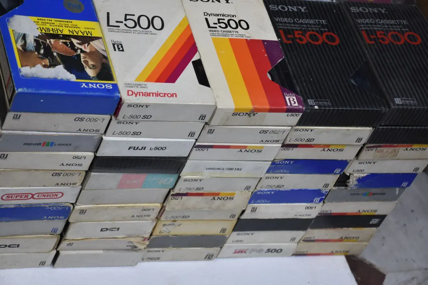 ۸۰عدد نوار کوچک بتاماگس کارکرده|فیلم و موسیقی|تهران, والفجر|دیوار