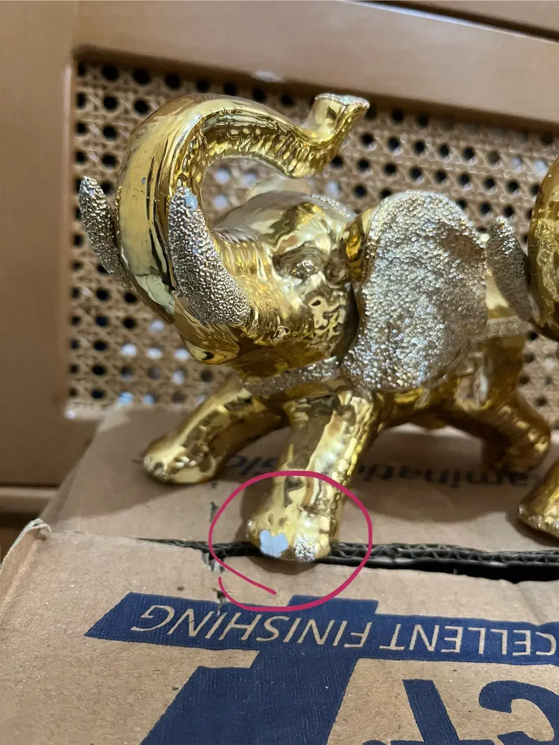 فیل طلایی|صنایع دستی و سایر لوازم تزئینی|تهران, اسفندیاری|دیوار