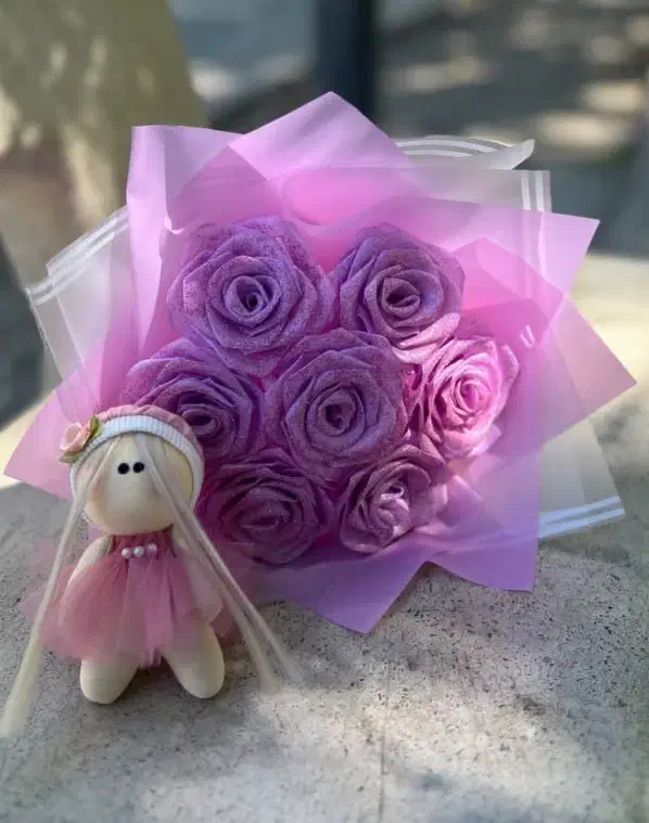 دسته گل ولن|گل مصنوعی|ساوه, |دیوار