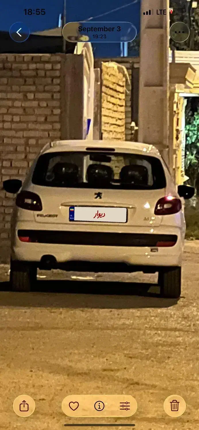 پژو 207 دنده ای سقف فلز tu5|خودرو سواری و وانت|مرودشت, تامین اجتماعی‎|دیوار