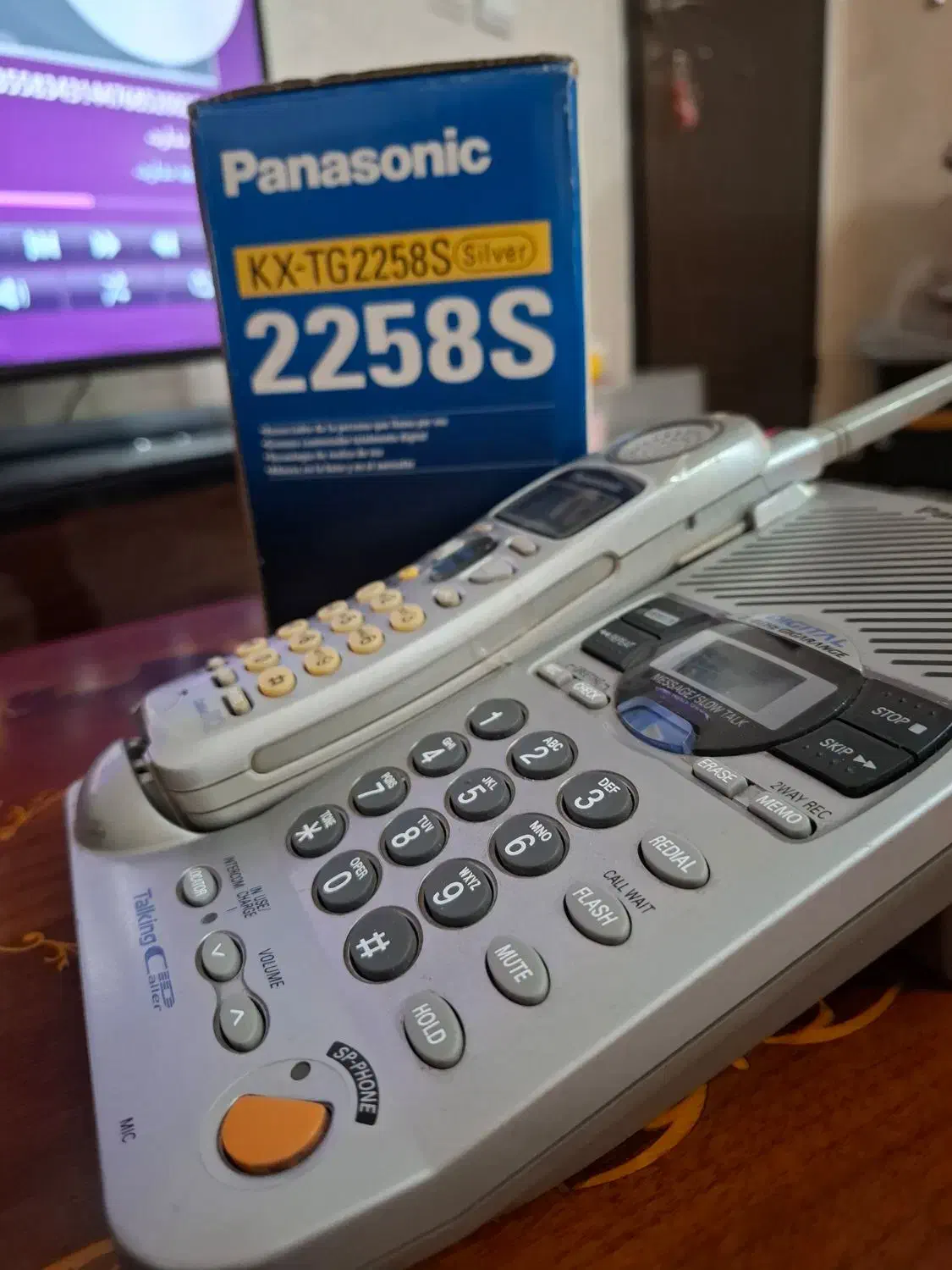 تلفن رومیزی منشی دار سامسونگ KX-TG2285S|تلفن رومیزی|تهران, تسلیحات|دیوار