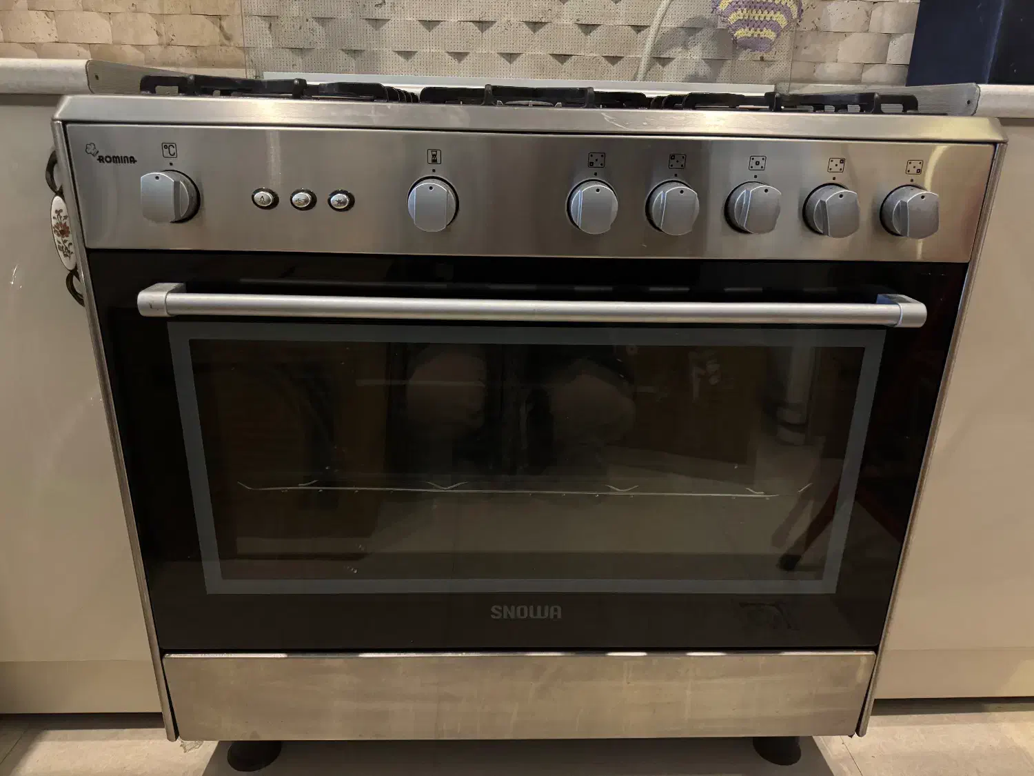 گاز ۵ شعله اسنوا|اجاق گاز و لوازم برقی پخت‌وپز|مشهد, چهارچشمه|دیوار