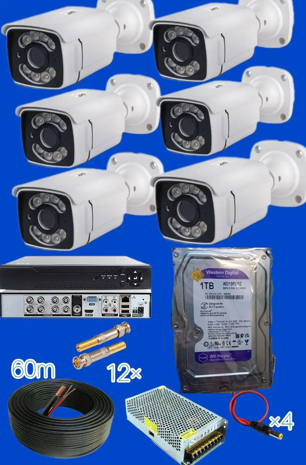 /(دوربین مداربسته  با دستگاه  DVR با ضبط حرکتی)/|دوربین مداربسته|سراوان, |دیوار