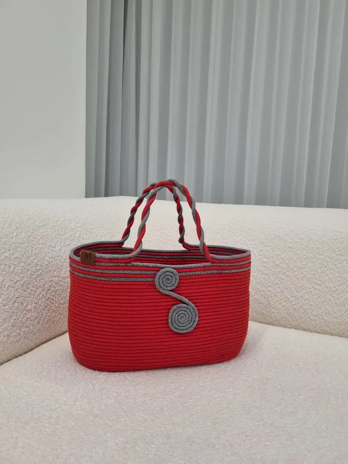 سبد با نخ قیطان|صنایع دستی و سایر لوازم تزئینی|بندرعباس, |دیوار