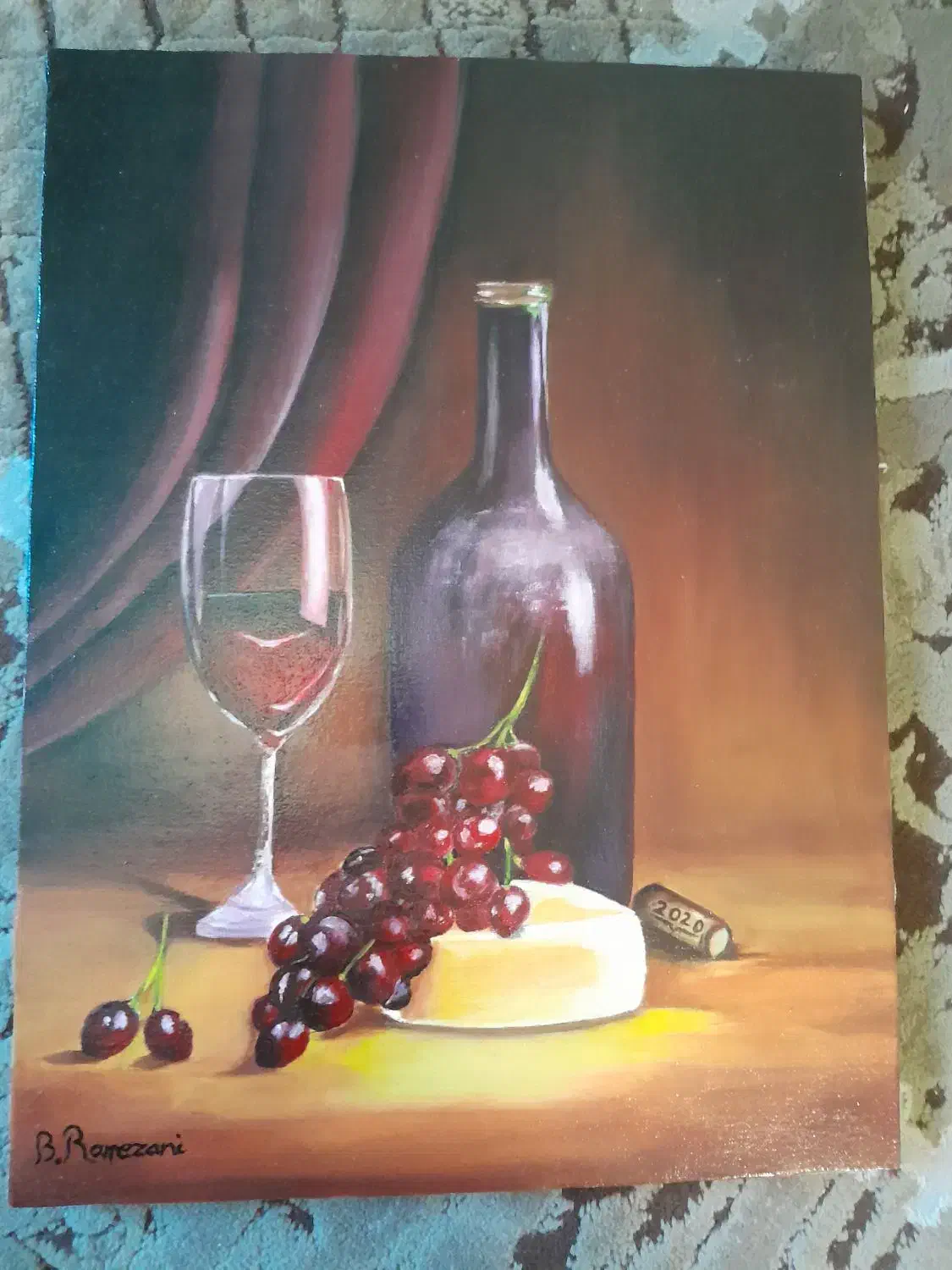 تابلو نقاشی کار دست|تابلو، نقاشی، عکس|تهران, شهرک هما|دیوار