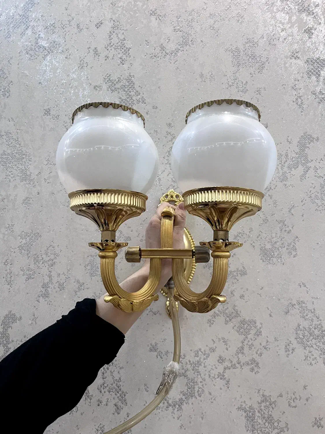 روشنایی گازی در حد نو|لوستر و چراغ آویز|اردبیل, |دیوار