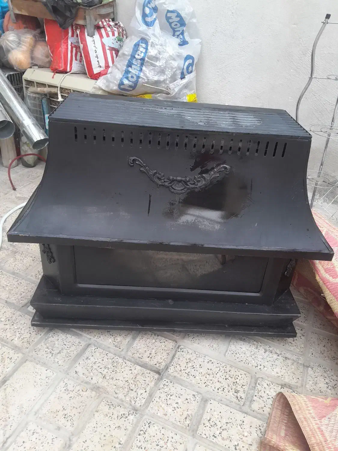 بخاری سالم|بخاری، هیتر، شومینه|بومهن, |دیوار