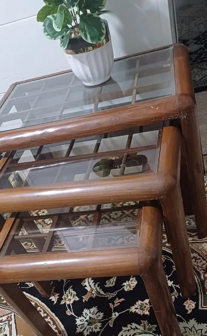 میز عسلی ۳ تیکه|مبلمان خانگی و میز عسلی|بندر انزلی, استادیوم|دیوار