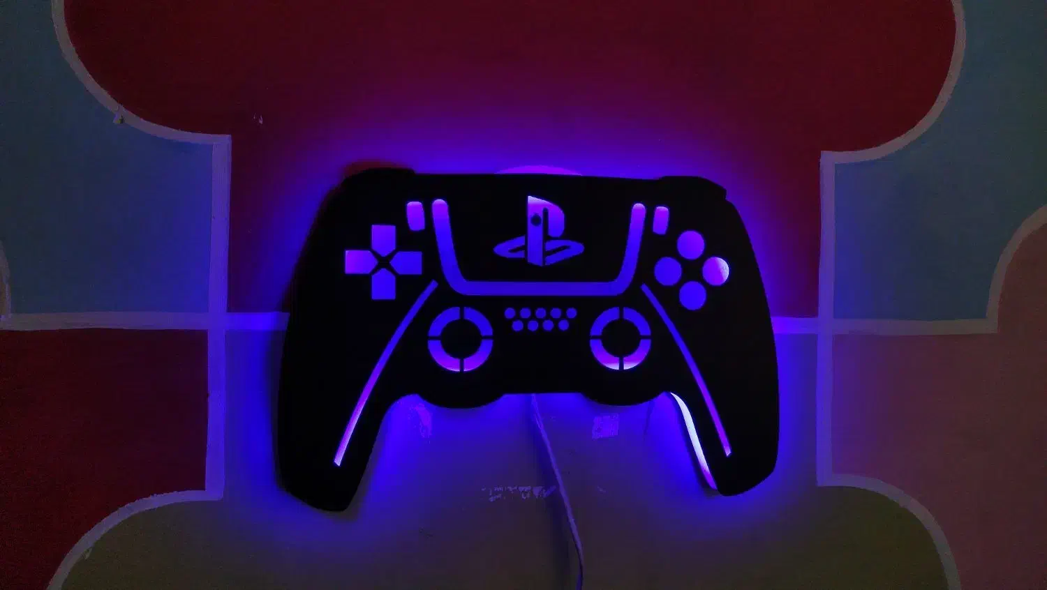 تابلو بک لایت طرح دسته ps5|کنسول، بازی ویدئویی و آنلاین|پردیس, فاز ۴|دیوار