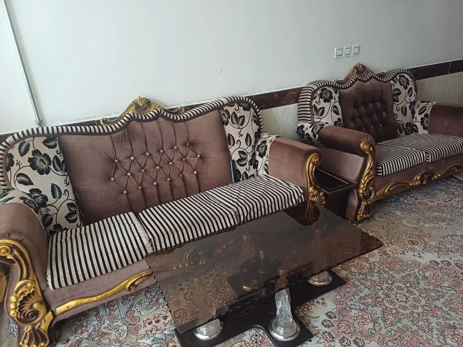 مبل راحتی تمیز|مبلمان خانگی و میز عسلی|سبزوار, غرب نیروگاه|دیوار