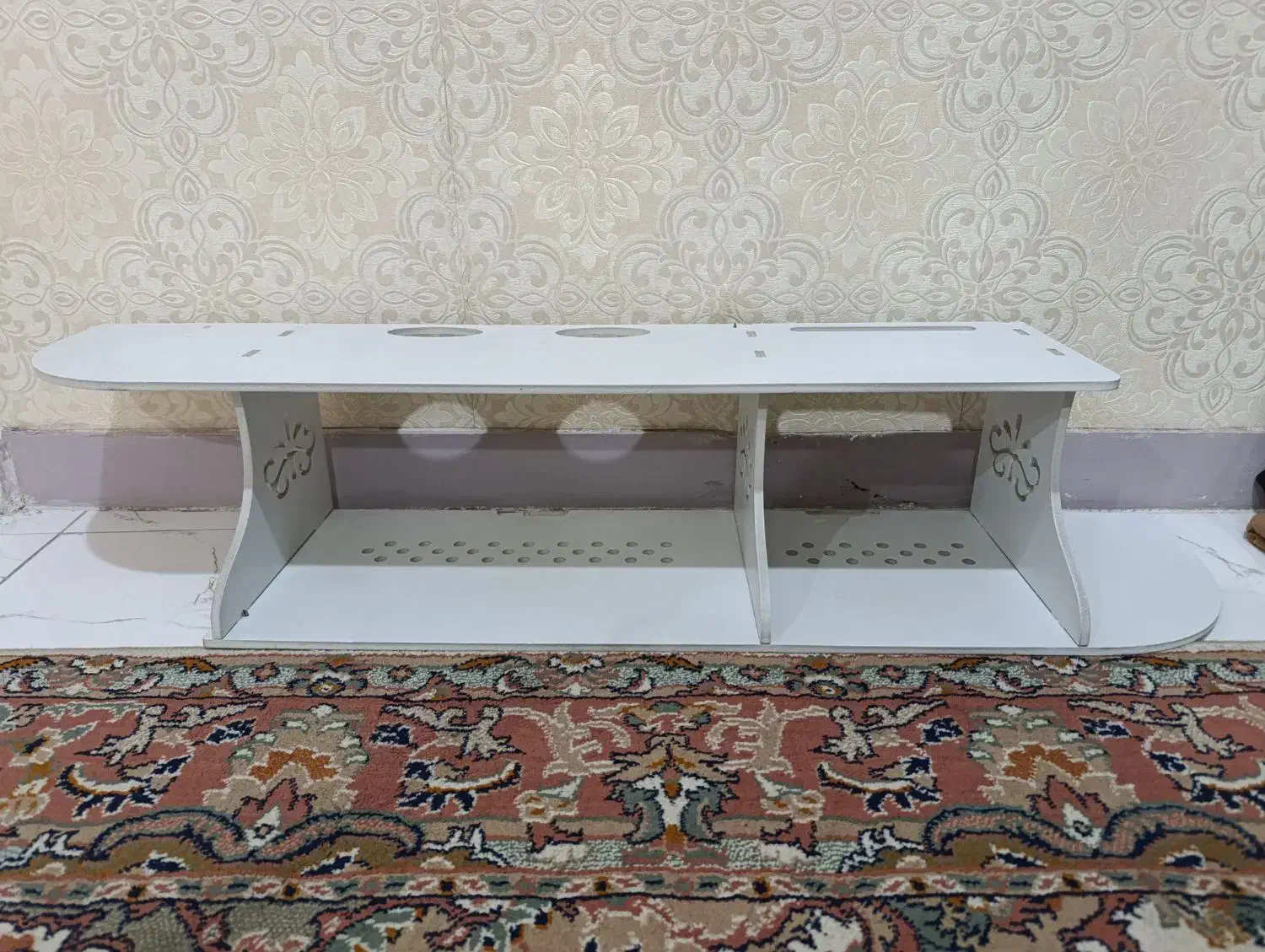 زیر تلویزیونی شلف دیواری|کتابخانه، شلف، قفسههای دیواری|تهران, امام زاده عبدالله|دیوار