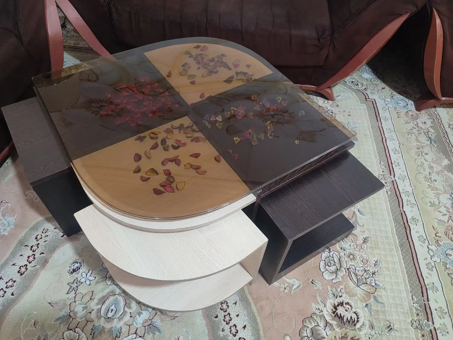 مبل راحتی هفت نفره|مبلمان خانگی و میز عسلی|الشتر, |دیوار