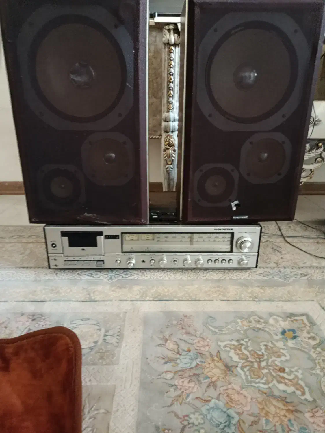 رادیو ظبط قدیمی|کلکسیون اشیاء عتیقه|فولادشهر, مسکن مهر فولادشهر|دیوار