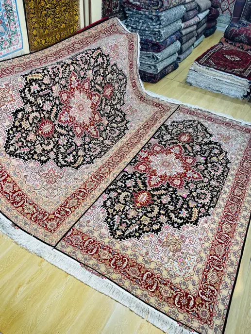 جفت مشابه ۹۰ درصد تبریز طرح هریس ۵۰ رج|فرش|تهران, سلسبیل شمالی|دیوار