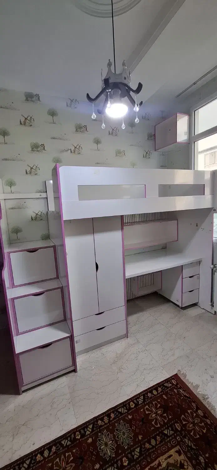 سرویس تخت کم جا|تخت و سرویس خواب|قزوین, |دیوار