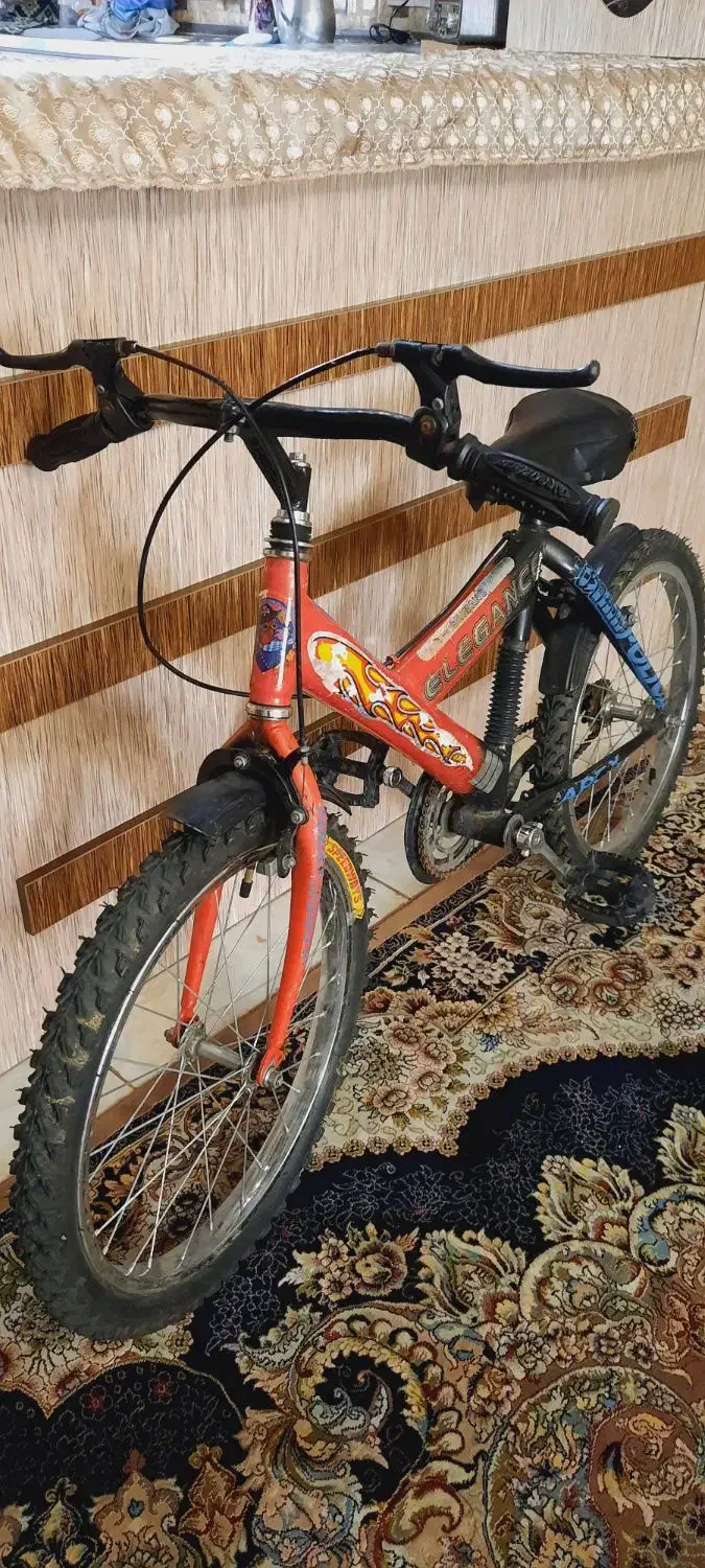 دوچرخه پسرانه سایز۲۰ بدنه محکم سالم و تمیز|دوچرخه، اسکیت، اسکوتر|تهران, بروجردی|دیوار