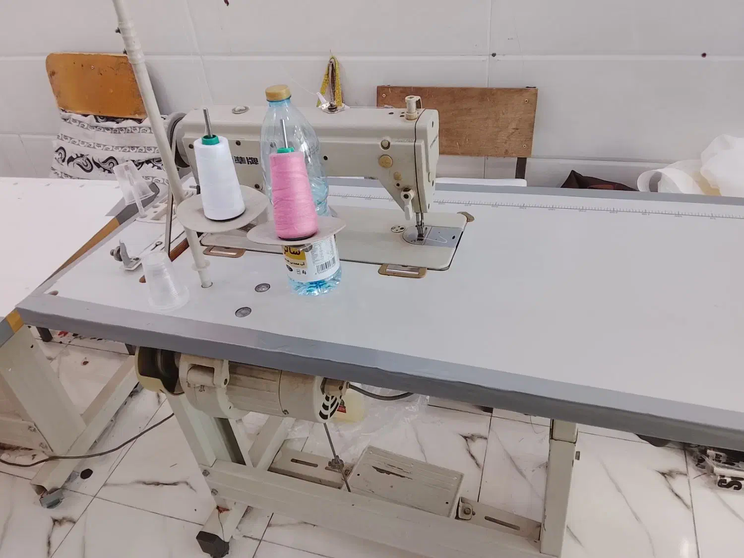 چرخ خیاطی کارگاهی|چرخ خیاطی و ریسندگی|دوگنبدان, |دیوار