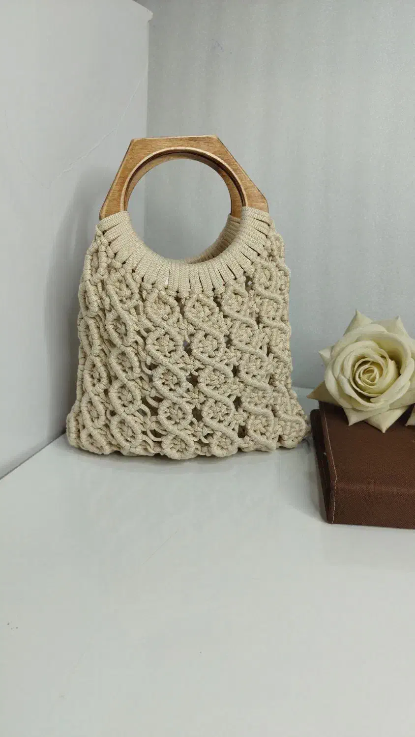 کیف و صندل مکرومه بافی|کیف، کفش، کمربند|اهواز, شهرک شهید عباس پور|دیوار