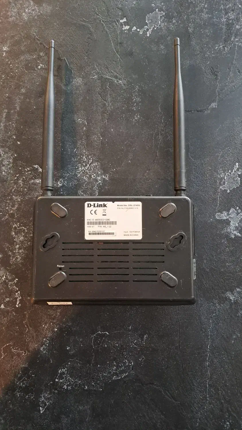 مودم دی لینک ۴ پورت لن DSL-2740U|مودم و تجهیزات شبکه|تهران, ونک|دیوار