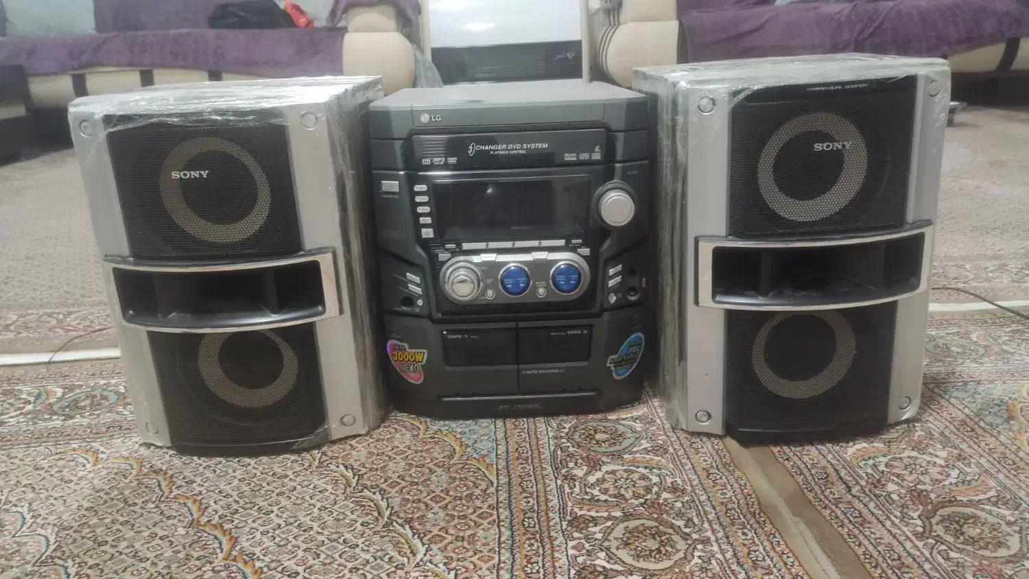 سیستم الجی با باندهای سونی|سیستم صوتی خانگی|ارومیه, |دیوار