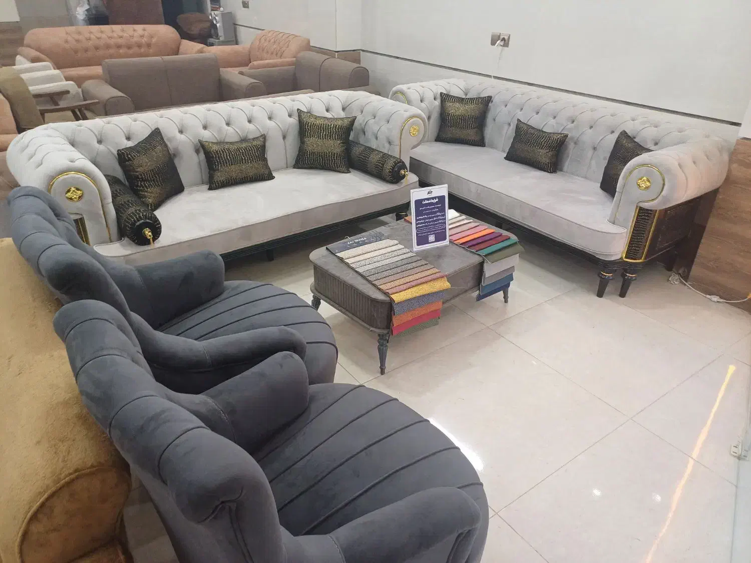 مبل راحتی چستر مدل کارولین زیرقیمت۴۳تومن|مبلمان خانگی و میز عسلی|اصفهان, ورزشگاه نقش جهان|دیوار