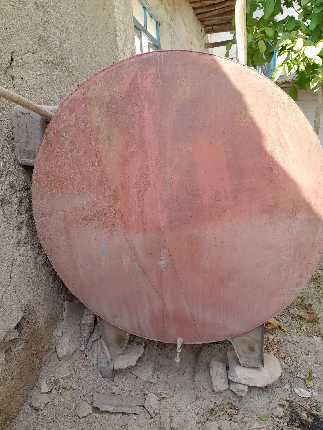 تانکر 18/19 بشکه.|مصالح و تجهیزات ساختمان|میانه, |دیوار