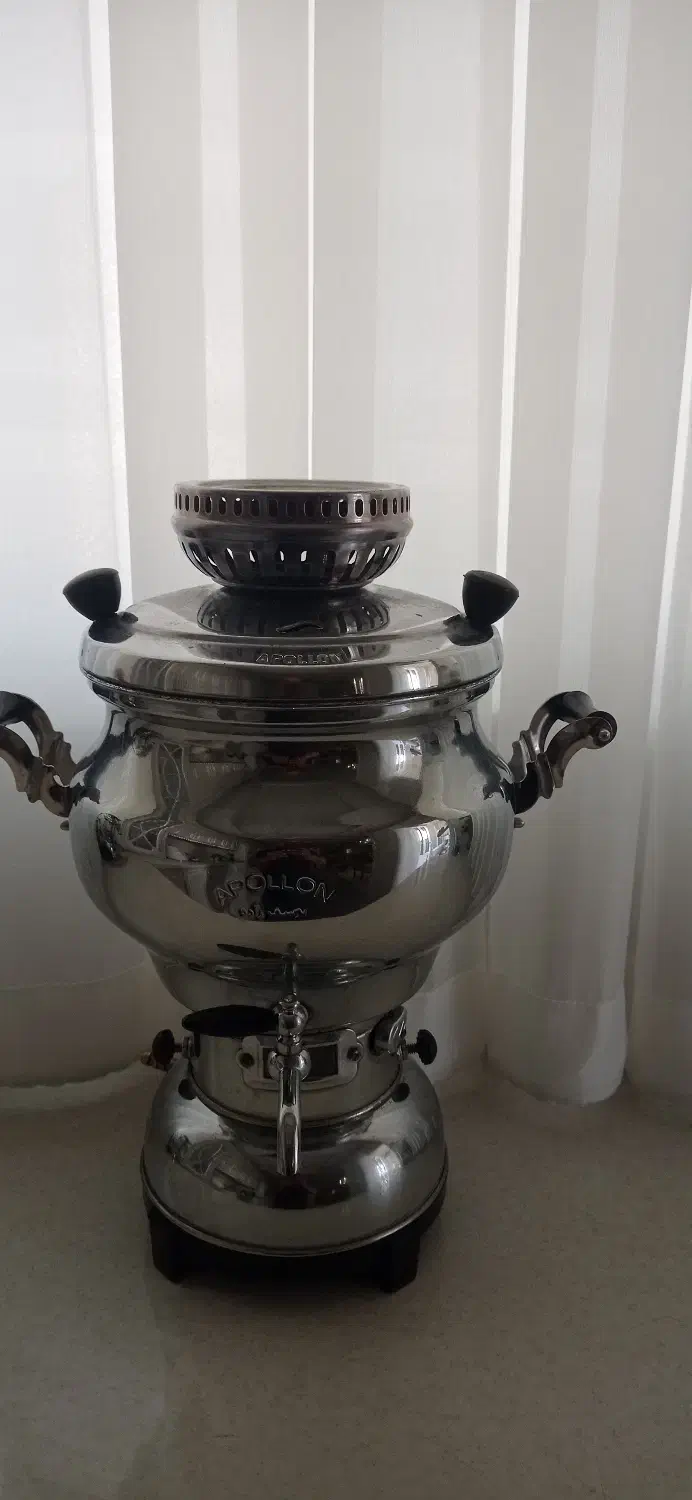 سماور گازی آپولون یوسف زاده|سماور، چای‌ساز، قهوه‌ساز|سمنان, |دیوار