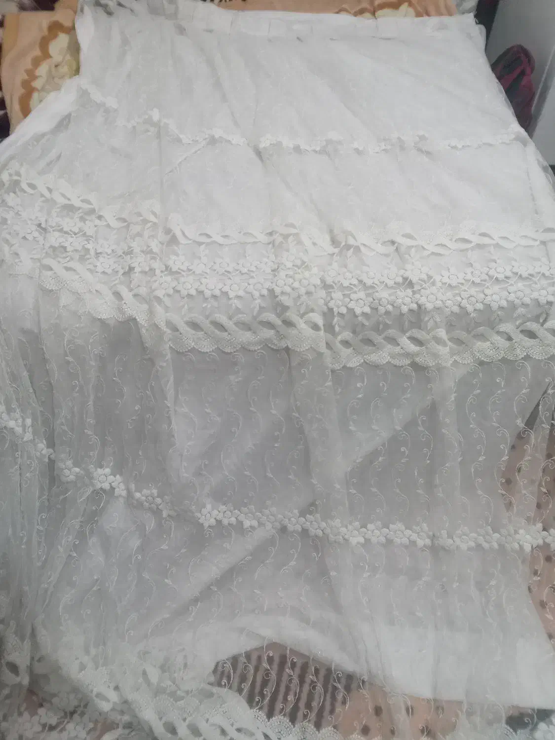 پرده پذیرای در حد نو|پرده، رانر، رومیزی|اهواز, کوی بشارت|دیوار