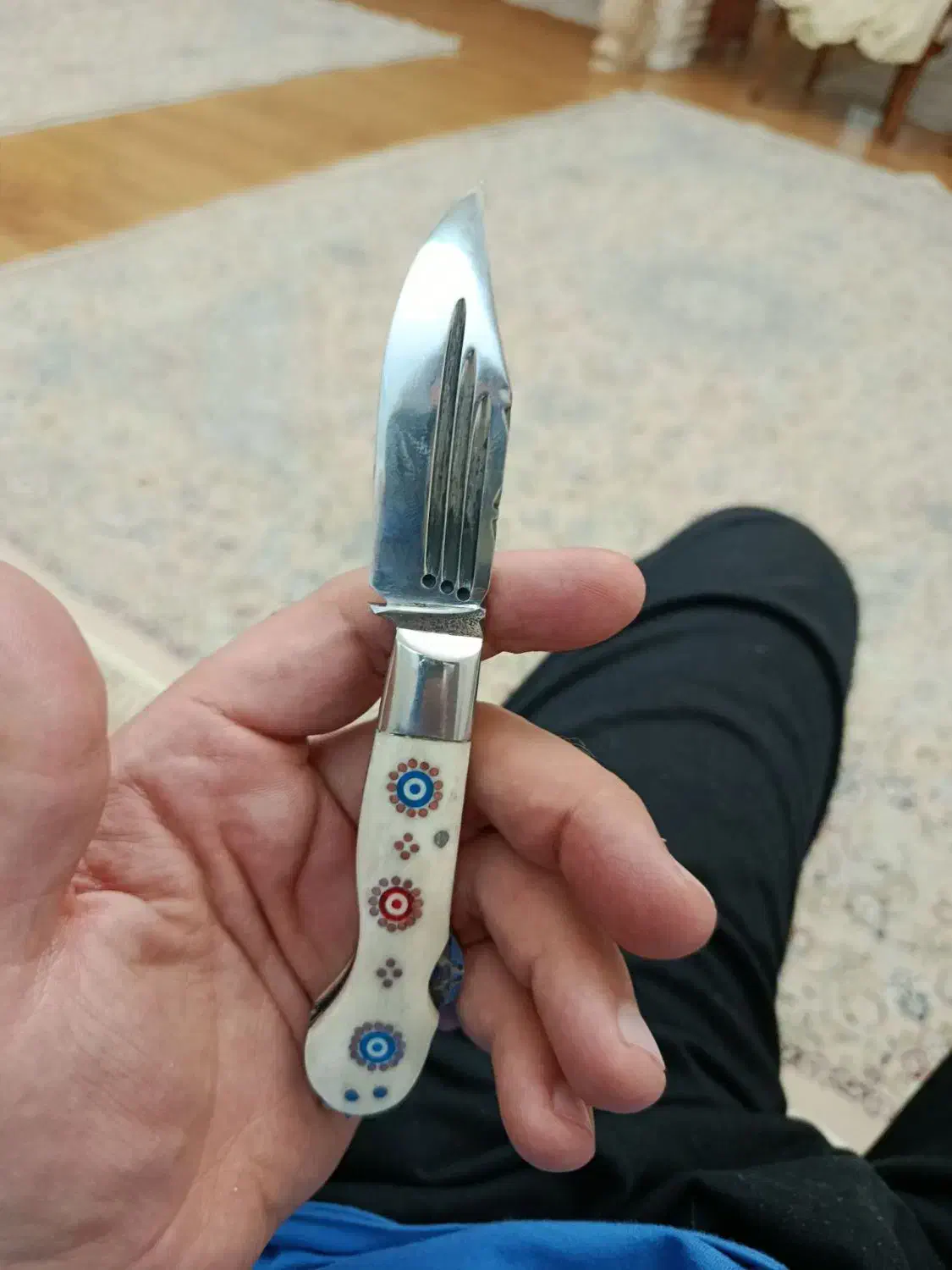 چاقو دسته سفید بابا|کوهنوردی و کمپینگ|مراغه, |دیوار