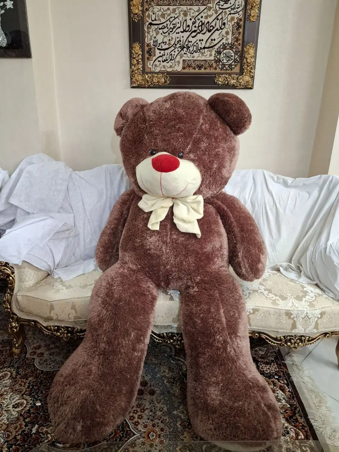 عروسک خرس ۲متری|اسباب‌بازی بچه|اصفهان, احمدآباد|دیوار