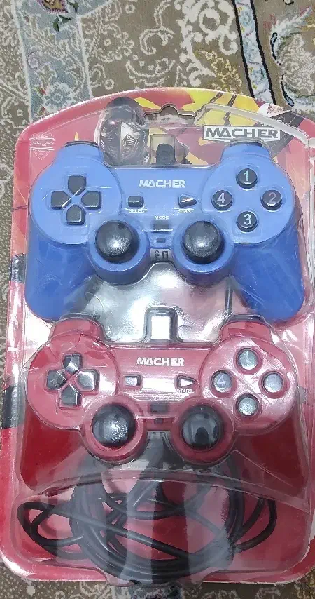 دسته بازی کامپیوتر دوتایی متصل به هم|کنسول، بازی ویدئویی و آنلاین|کرمانشاه, |دیوار