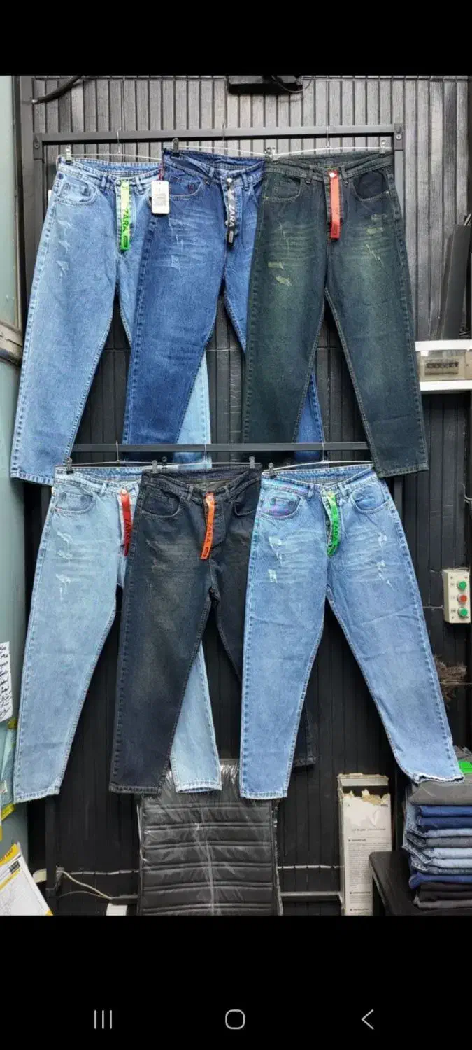 شلوار لی مام استایل بگ استایل مردانه|لباس|پرند, فاز ۱|دیوار