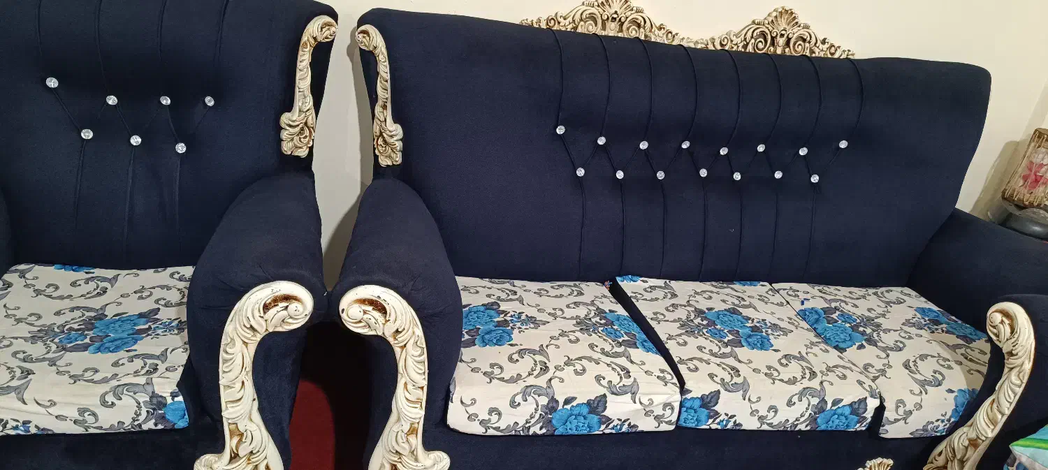 مبل هفت نفره|مبلمان خانگی و میز عسلی|طارم, |دیوار