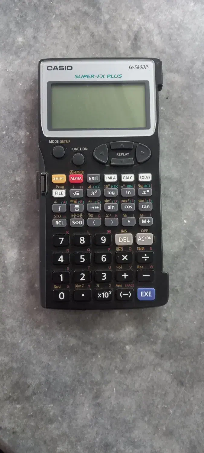 ماشینحساب مهندسی CASIO fx-5800P|لوازم التحریر|قائمشهر, |دیوار