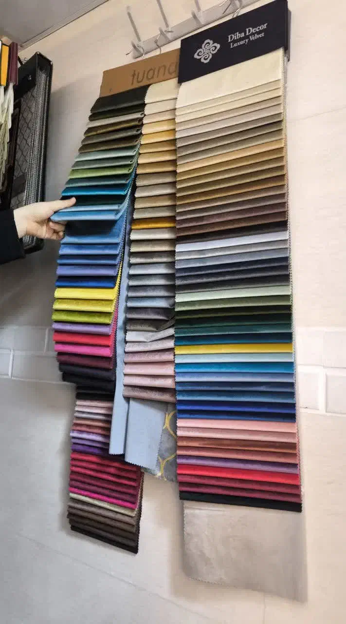 پرده رنگی متنوع چهارچین ، قیمت ۹۰۰|پرده، رانر، رومیزی|بندر ماهشهر, |دیوار