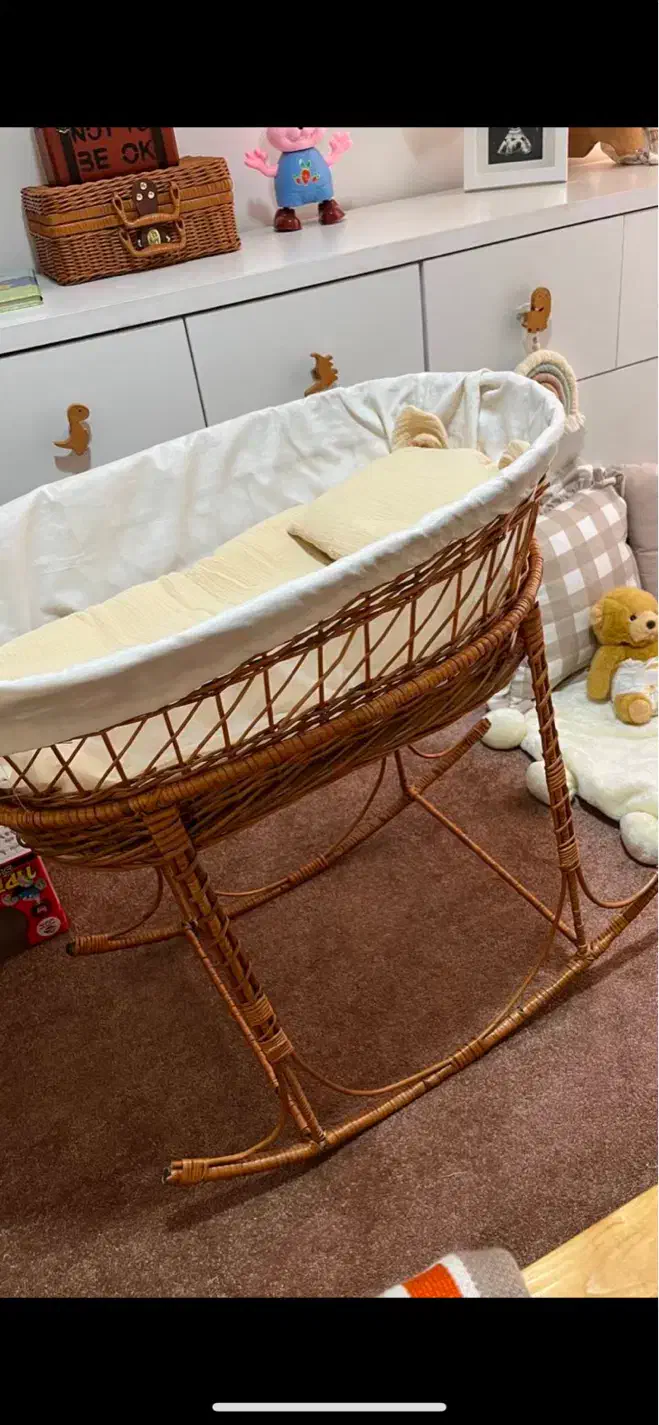 گهواره حصیری|تخت و سرویس خواب|گرگان, |دیوار