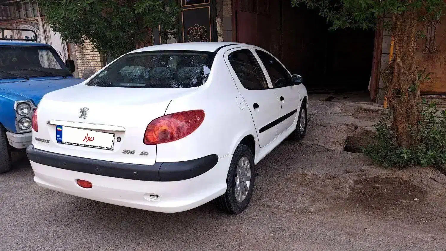 ۲۰۶ تیفا صندوقدار مدل سال ۹۸|خودرو سواری و وانت|دزفول, |دیوار