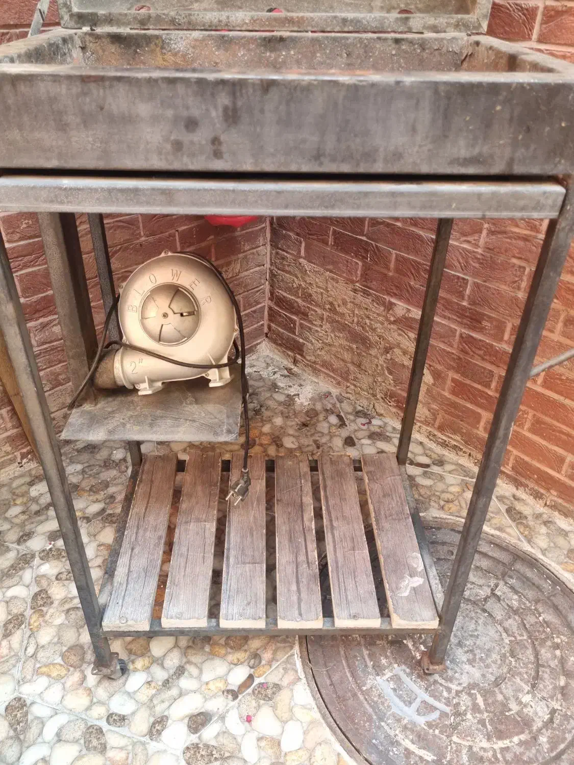 باربیکیو ذغالی با فن|اجاق گاز و لوازم برقی پختوپز|تهران, علم و صنعت|دیوار