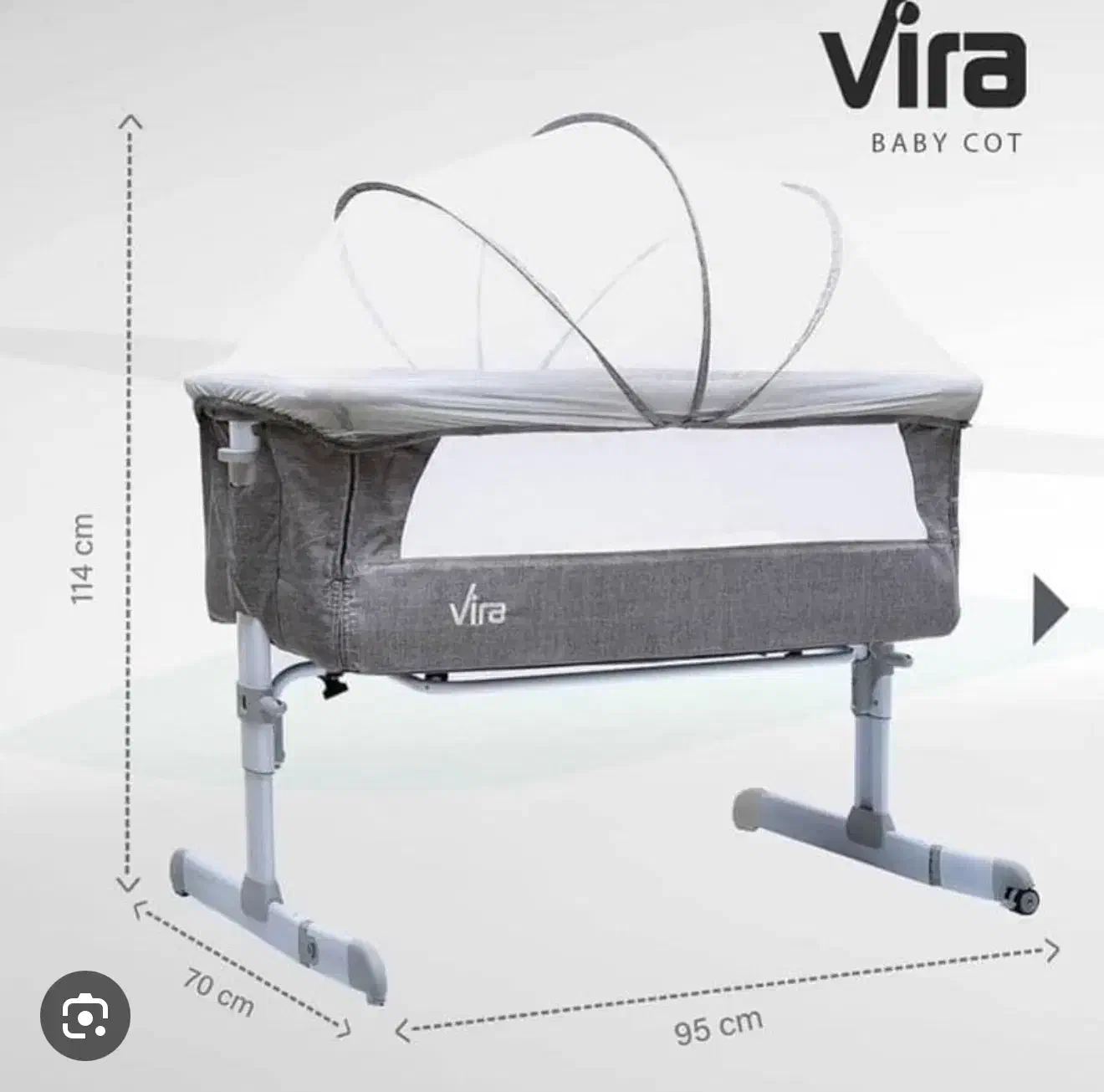 تخت کنار مادر ویرا داری تنظیم ارتفاع|تخت و صندلی بچه|مشهد, جنت|دیوار