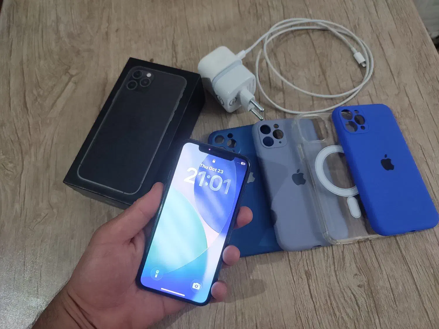 iPhone11pro 256GB سالم و تمیز|موبایل|کرمانشاه, |دیوار