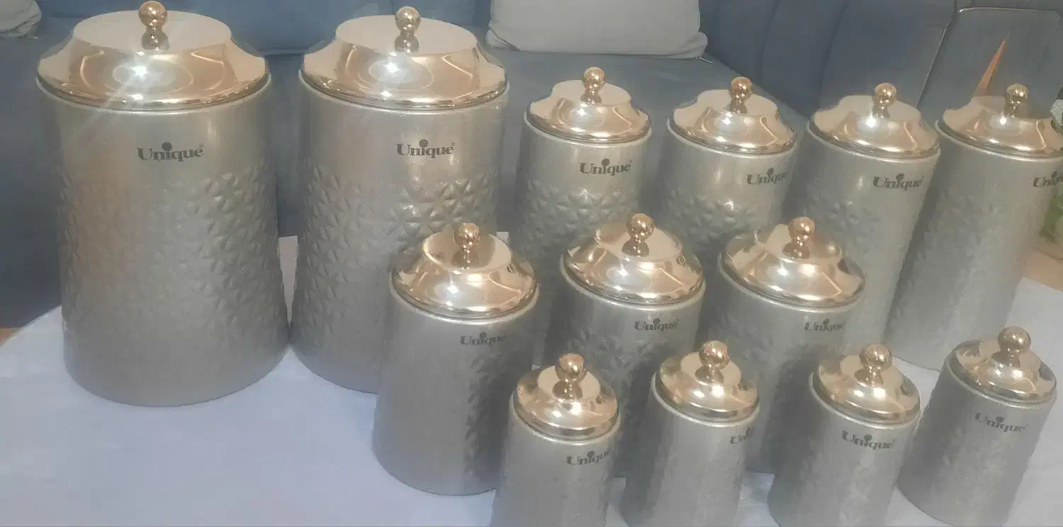 ست جای حبوبات و ادویه یونیک|ظروف سرو و پذیرایی|لنگرود, |دیوار