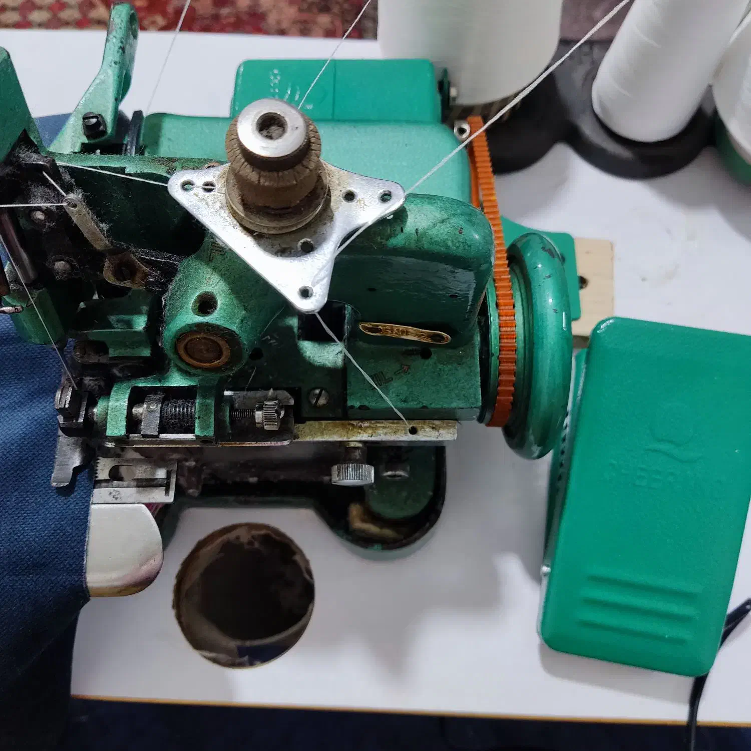 چرخ خیاطی زیگزال ۳نخ پروانه|چرخ خیاطی و ریسندگی|محمدشهر, محمدشهر|دیوار