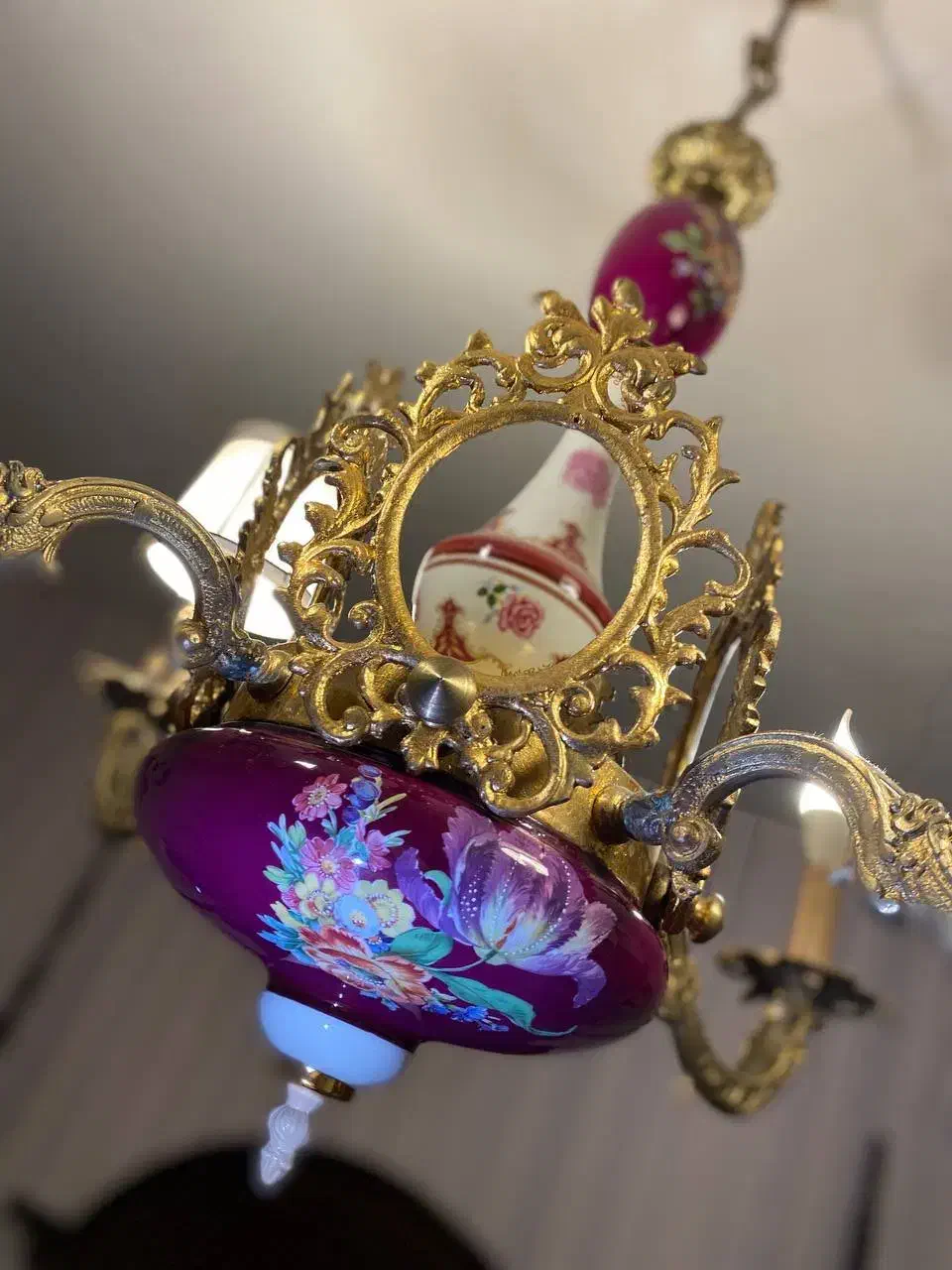 لوستر آنتیک ایتالیایی|لوستر و چراغ آویز|تهران, توحید|دیوار