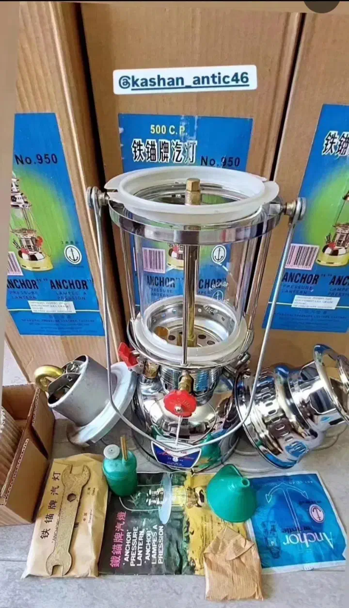 چراغ زنبوری قدیمی آکبند|کلکسیون اشیاء عتیقه|شیراز, قدوسی غربی|دیوار