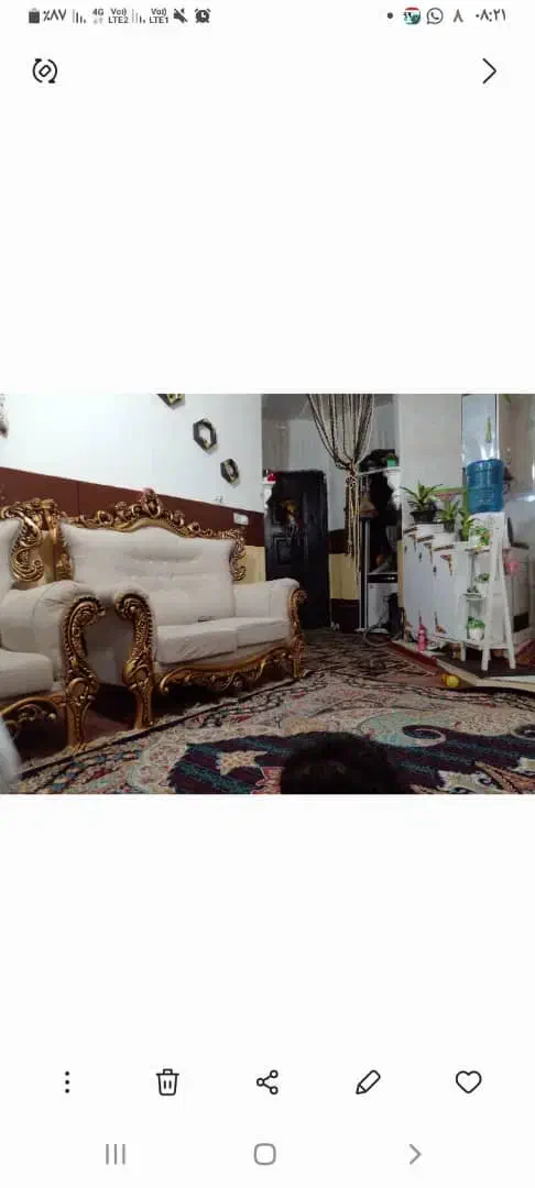 مبل سلطنتی سالم به دلیل جاذبه جای به فروش میرسد|مبلمان خانگی و میز عسلی|رودان, |دیوار